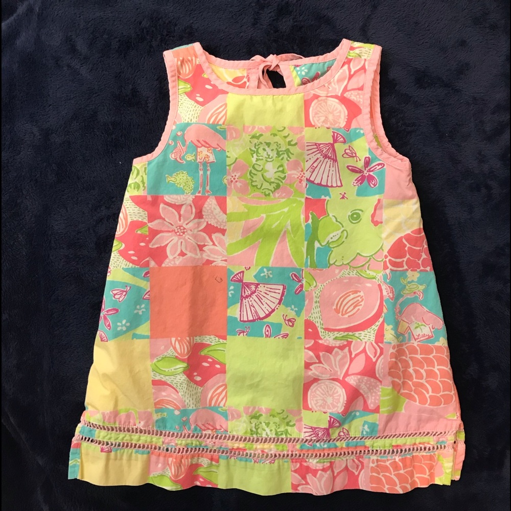 Lilly Pulitzer Toddler Sleeveless Shift Dress 2T